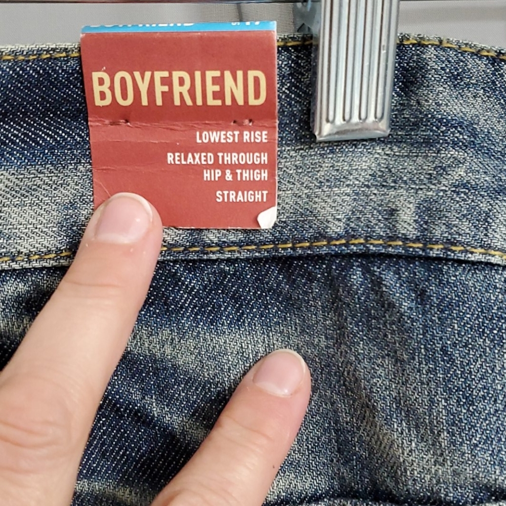 NWT Mossimo supply co denim boyfriend jeans 17 - Picture 5 of 11